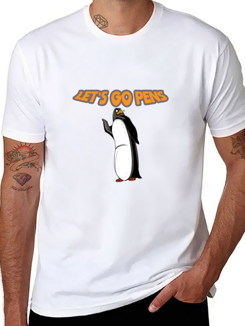 Lets Go Pens Graphic T-Shirt