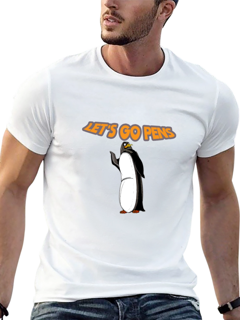 Lets Go Pens Graphic T-Shirt