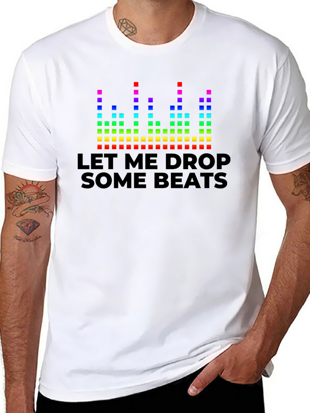 Let Me Drop Some Beats Graphic Tee