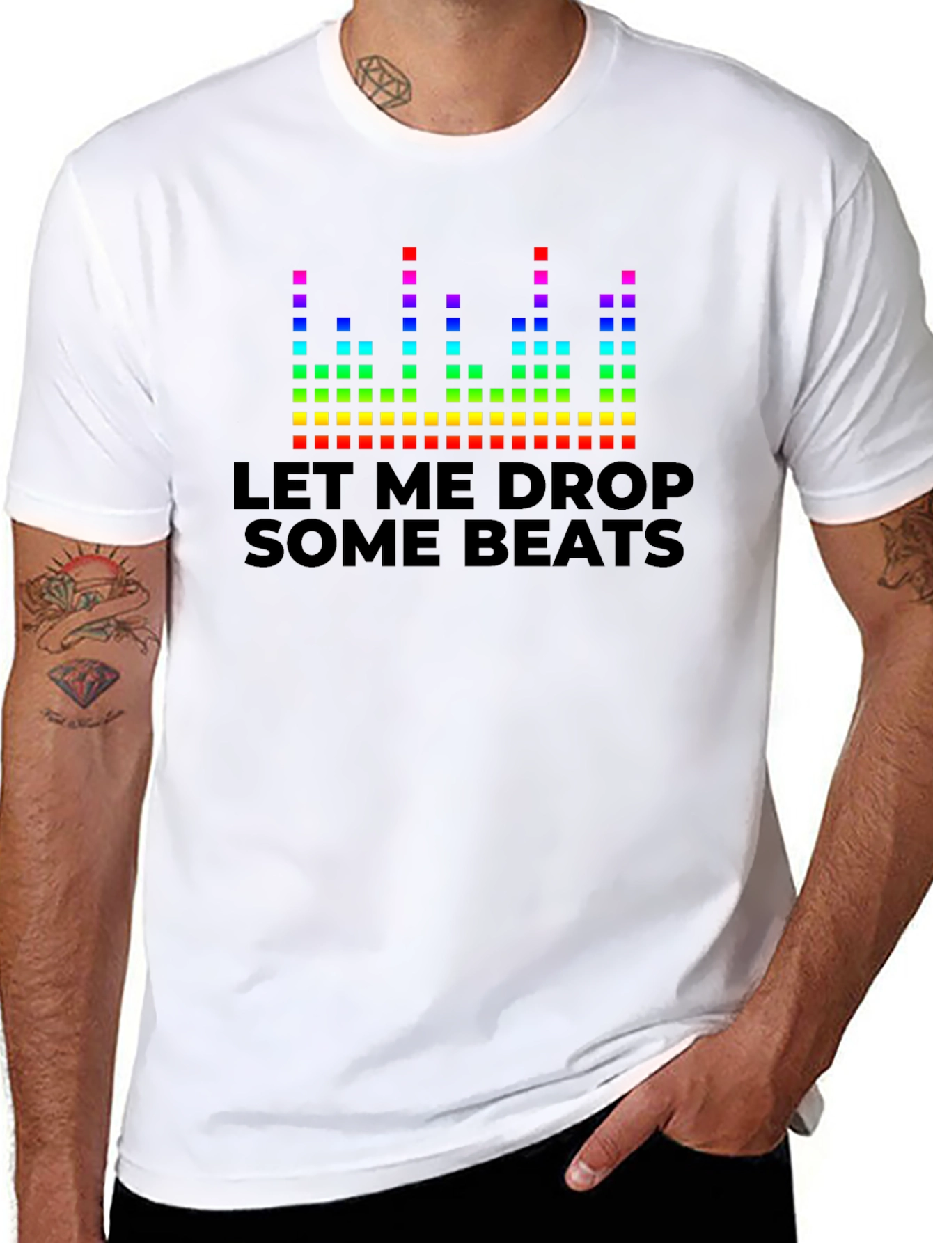 Let Me Drop Some Beats Graphic Tee