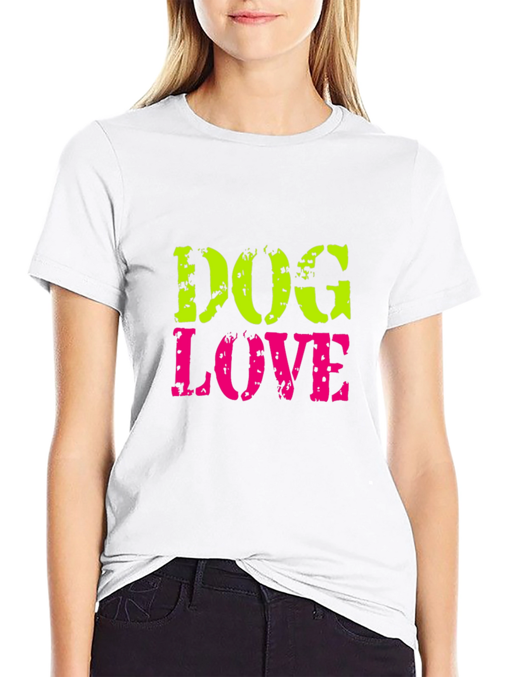 Dog Love Graphic Tee - Unisex Black T-Shirt