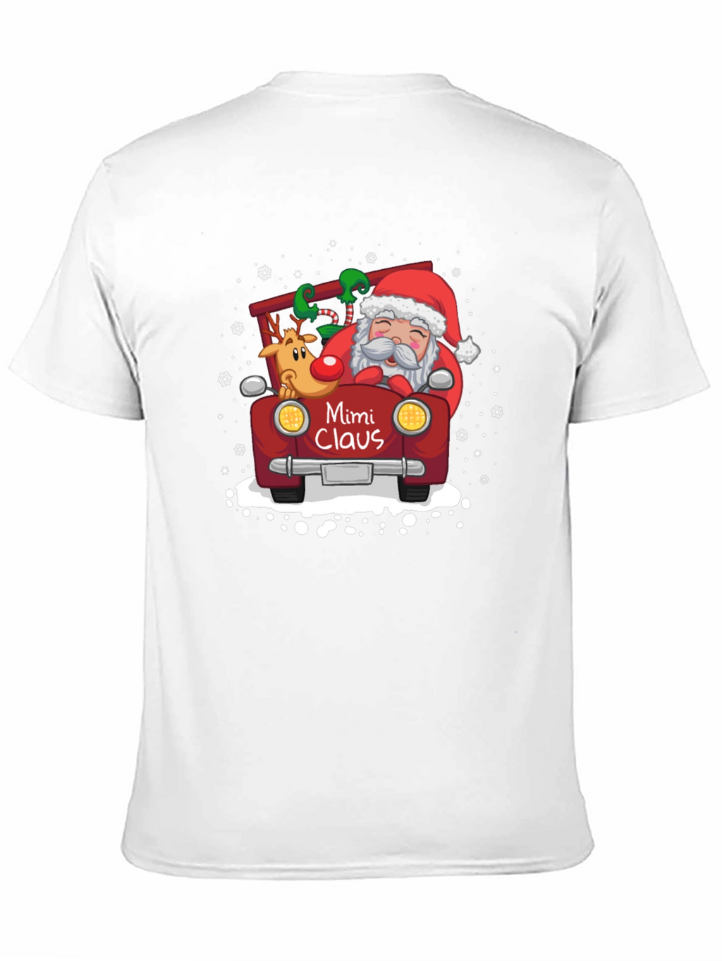 Mimi Claus Santa T-Shirt: Festive Holiday Wear