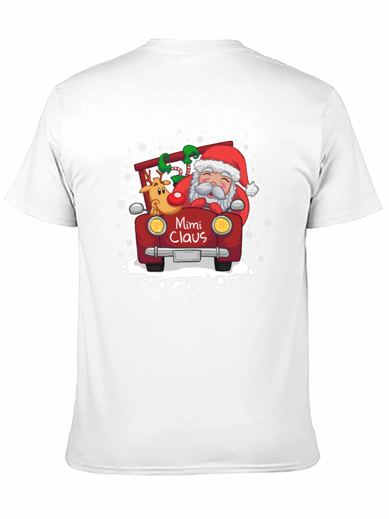 Mimi Claus Santa T-Shirt: Festive Holiday Wear