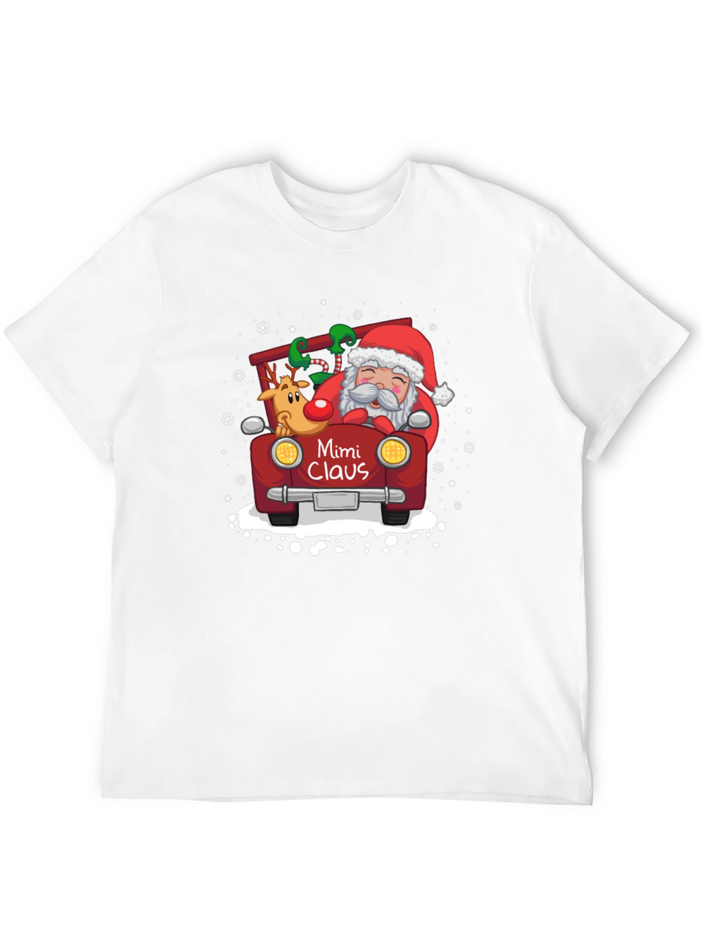 Mimi Claus Santa T-Shirt: Festive Holiday Wear