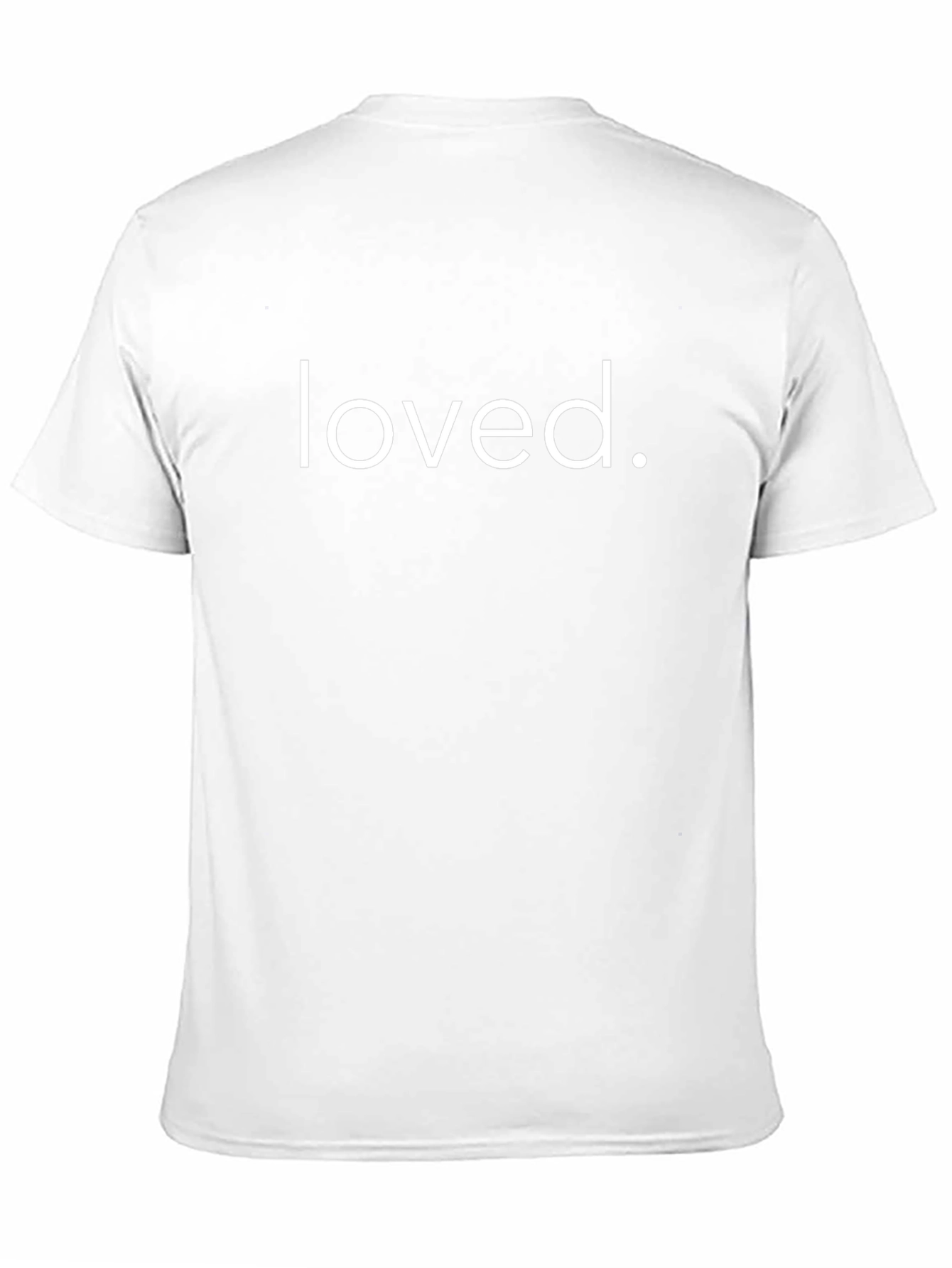 Loved Graphic Tee - Black Cotton Casual T-Shirt