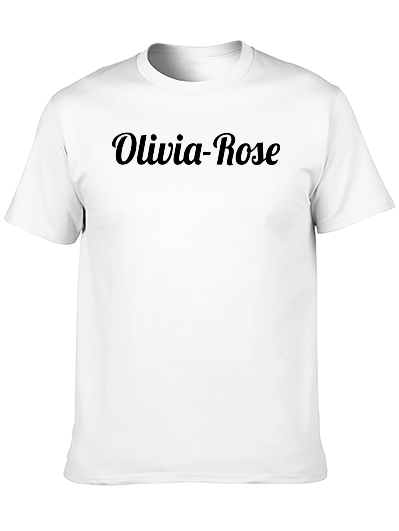 Olivia-Rose Black Tee Casual Comfort