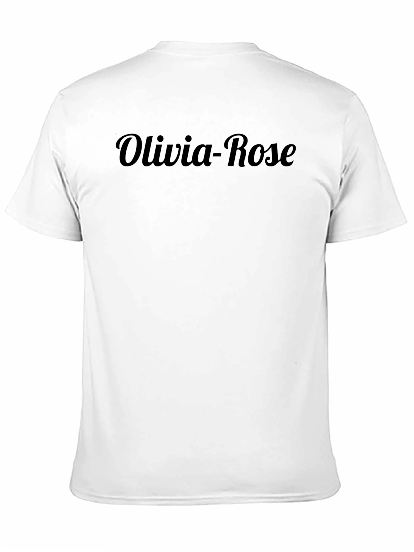 Olivia-Rose Black Tee Casual Comfort
