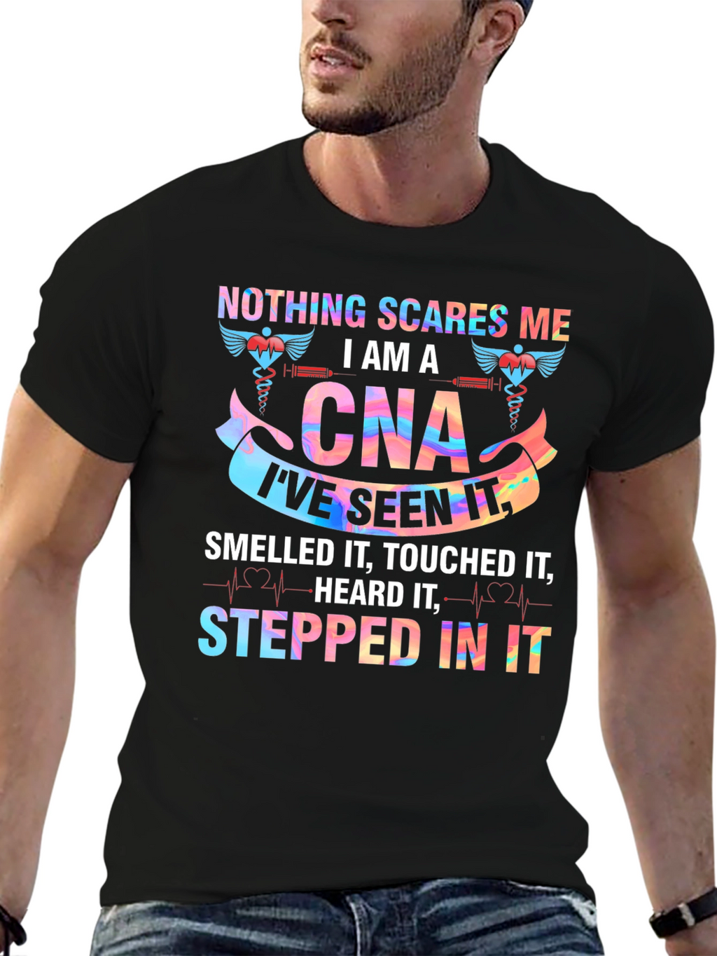 Nothing Scares Me Im A CNA T-Shirt