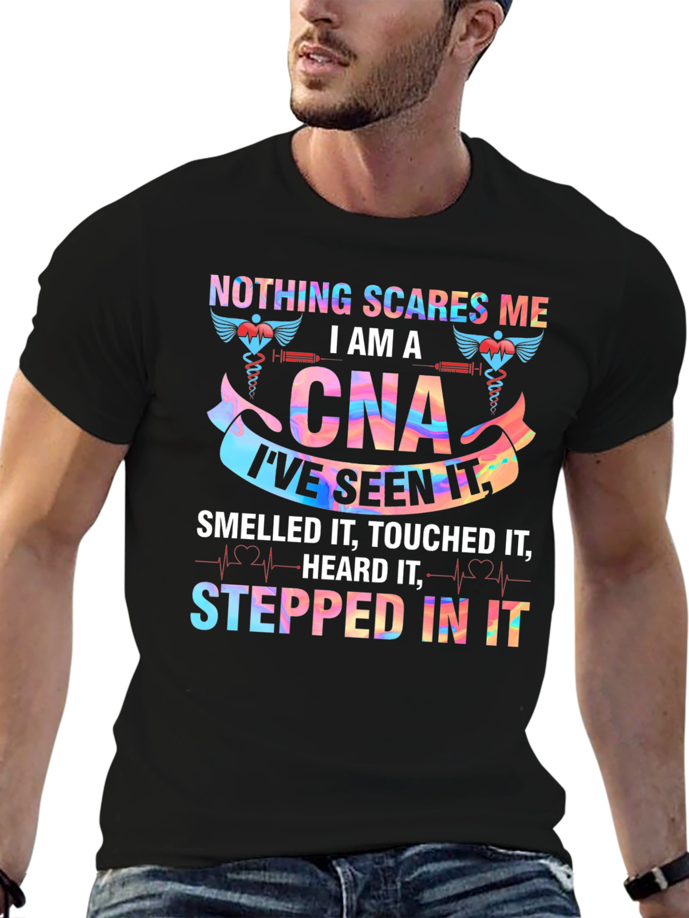 Nothing Scares Me Im A CNA T-Shirt