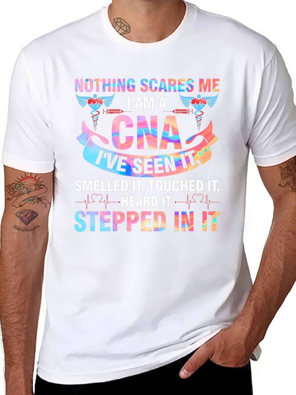 Nothing Scares Me Im A CNA T-Shirt