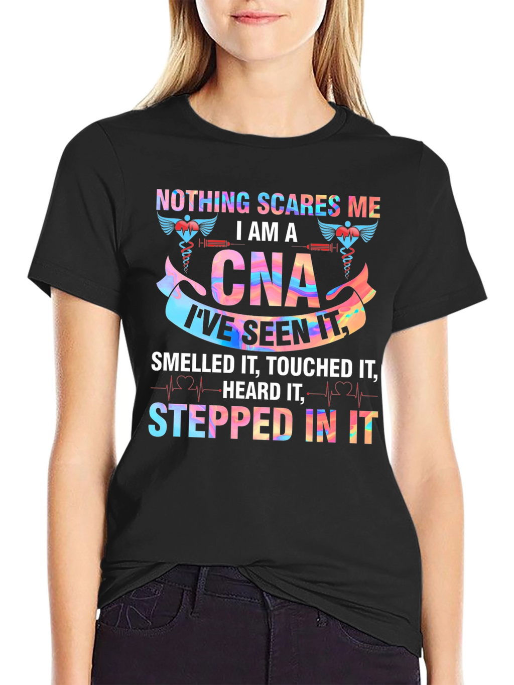 Nothing Scares Me Im A CNA T-Shirt