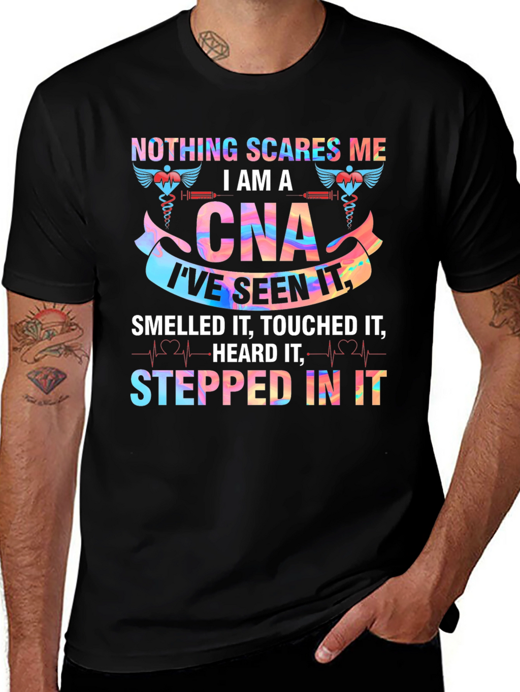 Nothing Scares Me Im A CNA T-Shirt