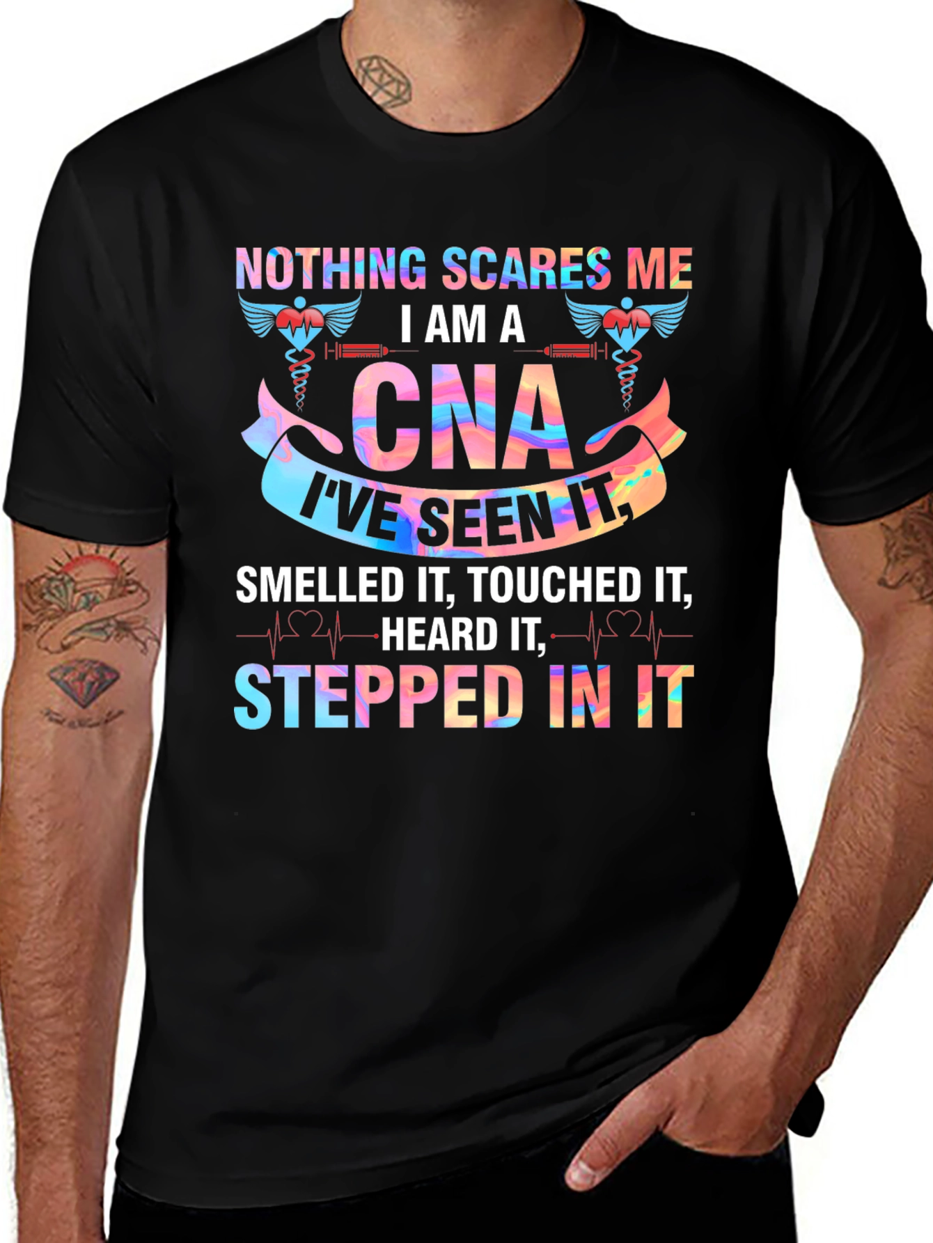 Nothing Scares Me Im A CNA T-Shirt