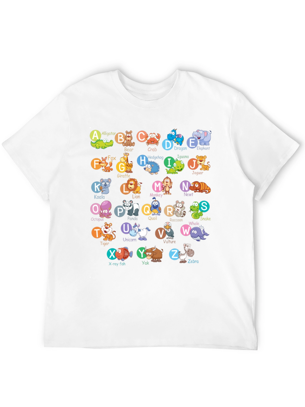 Animal Alphabet T-Shirt - Educational ABC Shirt