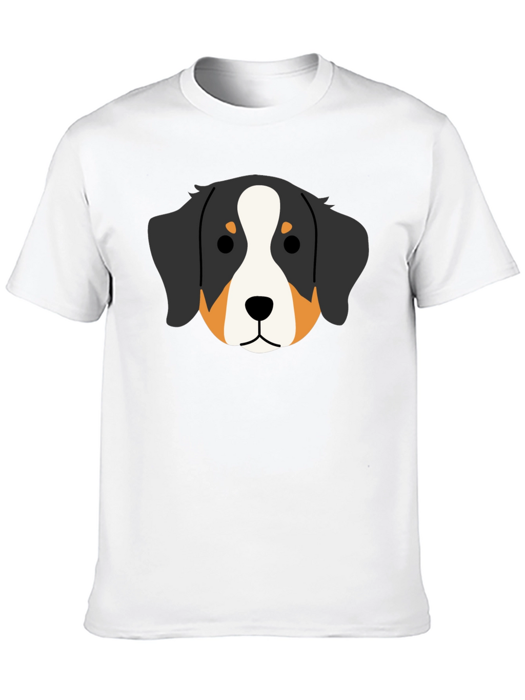 Bernese Mountain Dog Cartoon T-Shirt – Cute Dog Lover Tee
