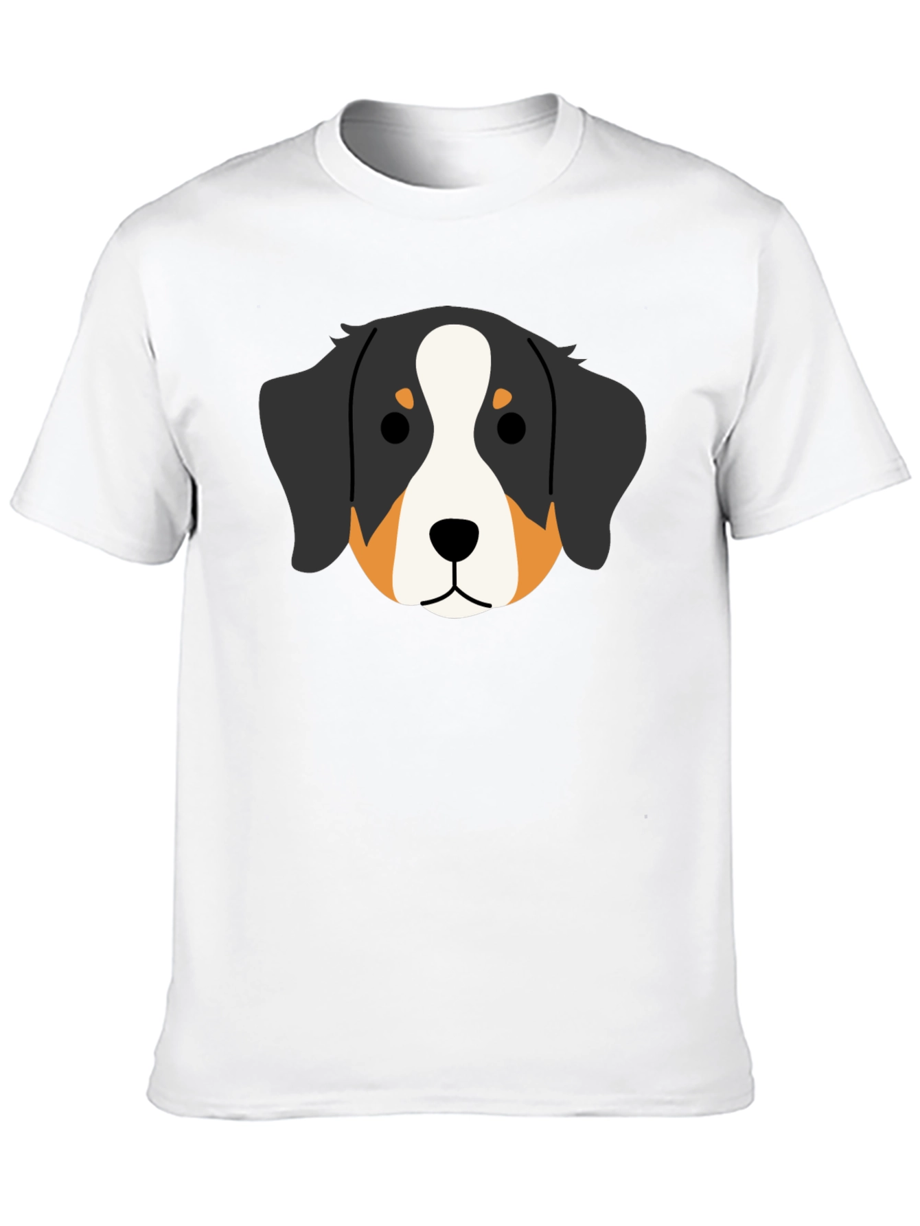 Bernese Mountain Dog Cartoon T-Shirt – Cute Dog Lover Tee