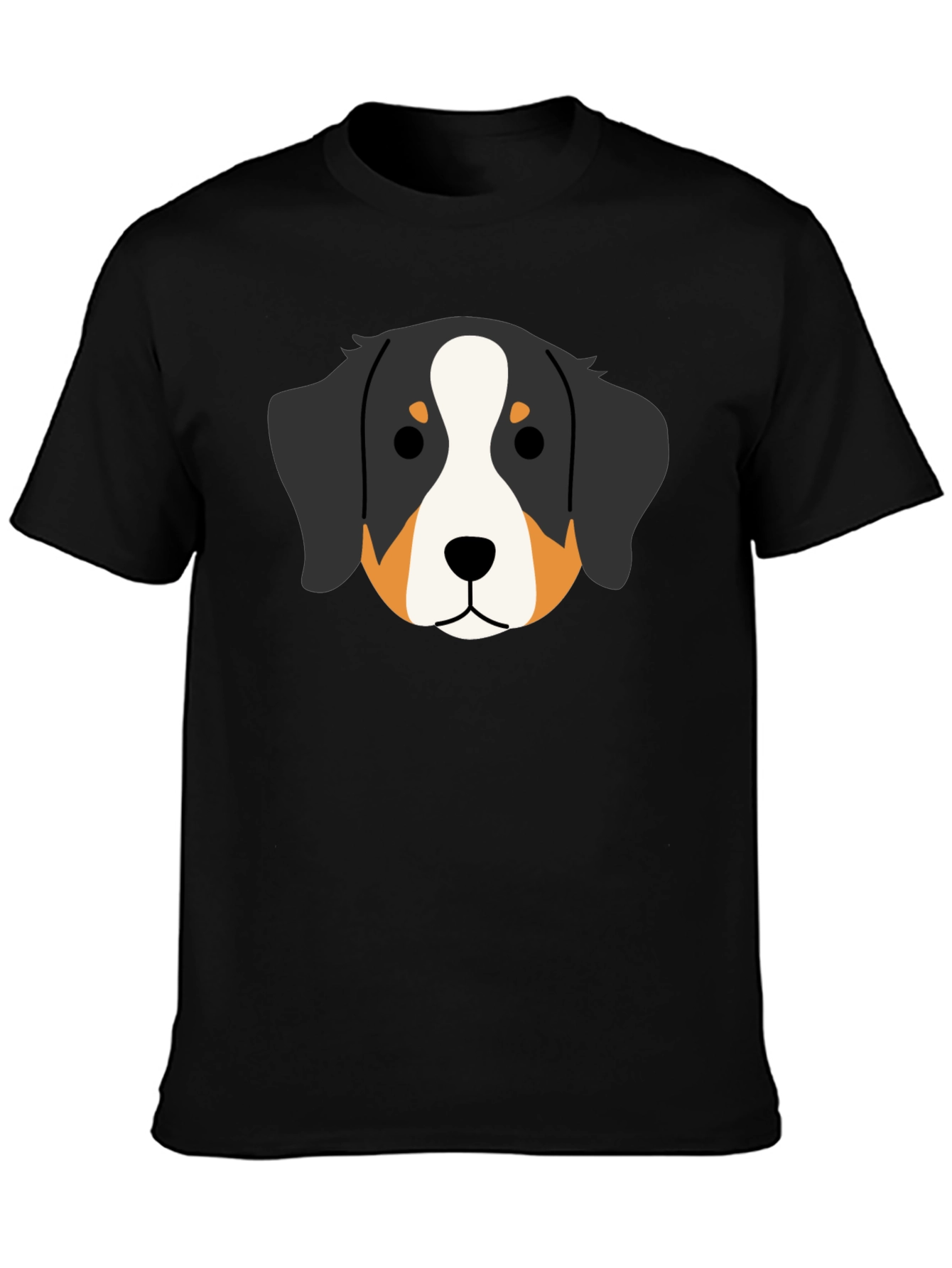 Bernese Mountain Dog Cartoon T-Shirt – Cute Dog Lover Tee