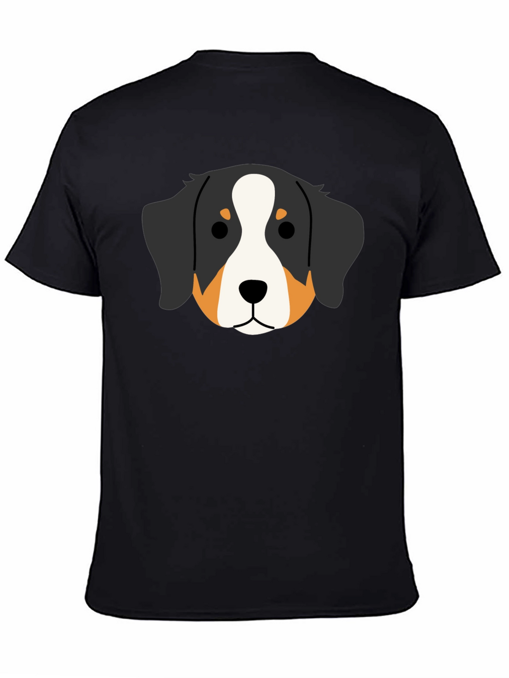 Bernese Mountain Dog Cartoon T-Shirt – Cute Dog Lover Tee