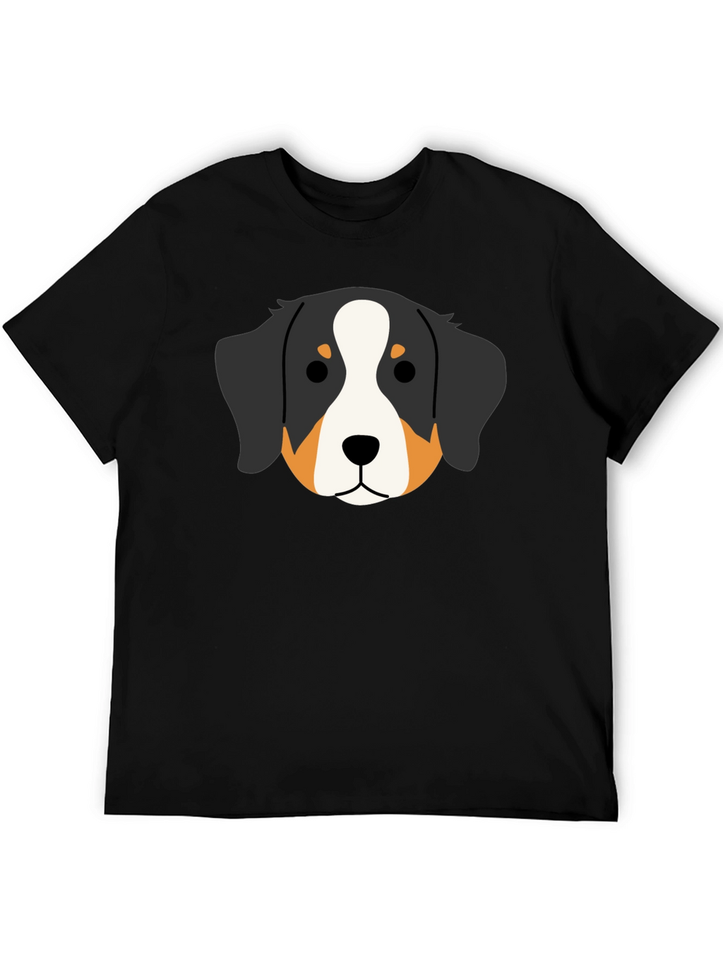 Bernese Mountain Dog Cartoon T-Shirt – Cute Dog Lover Tee