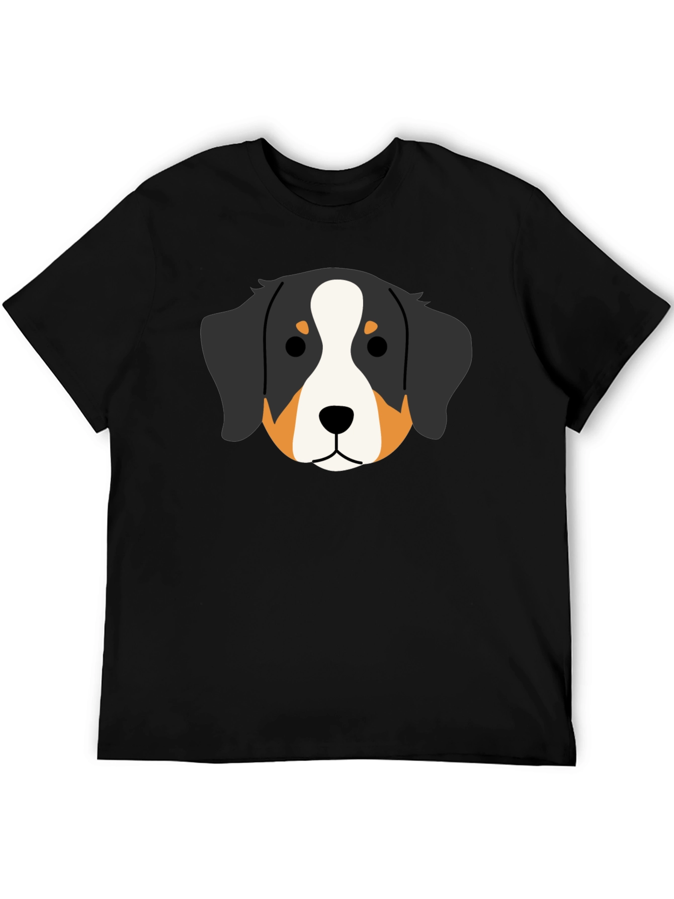 Bernese Mountain Dog Cartoon T-Shirt – Cute Dog Lover Tee