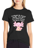 Social Media Meme Axolotl T-Shirt