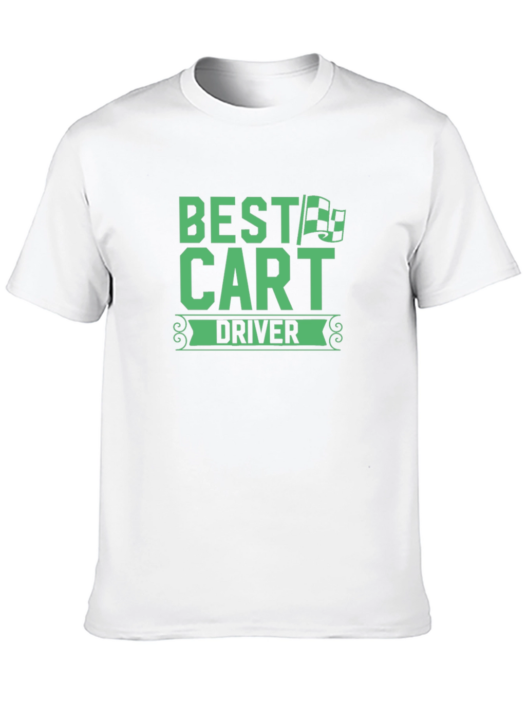 Best Cart Driver Graphic T-Shirt - Go-Kart Racing Tee