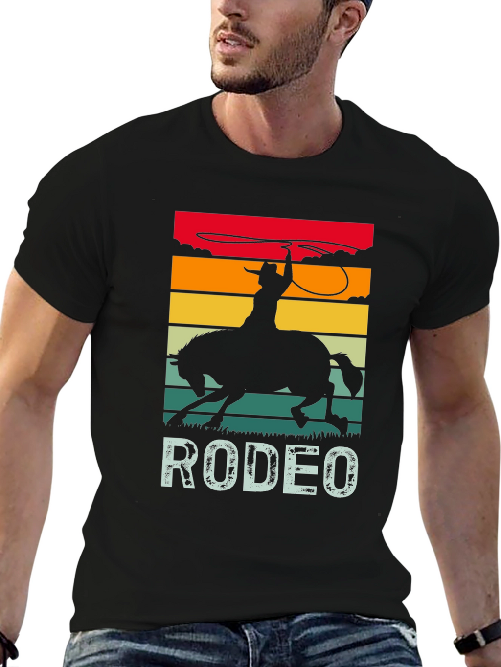 Rodeo Cowboy Graphic Tee