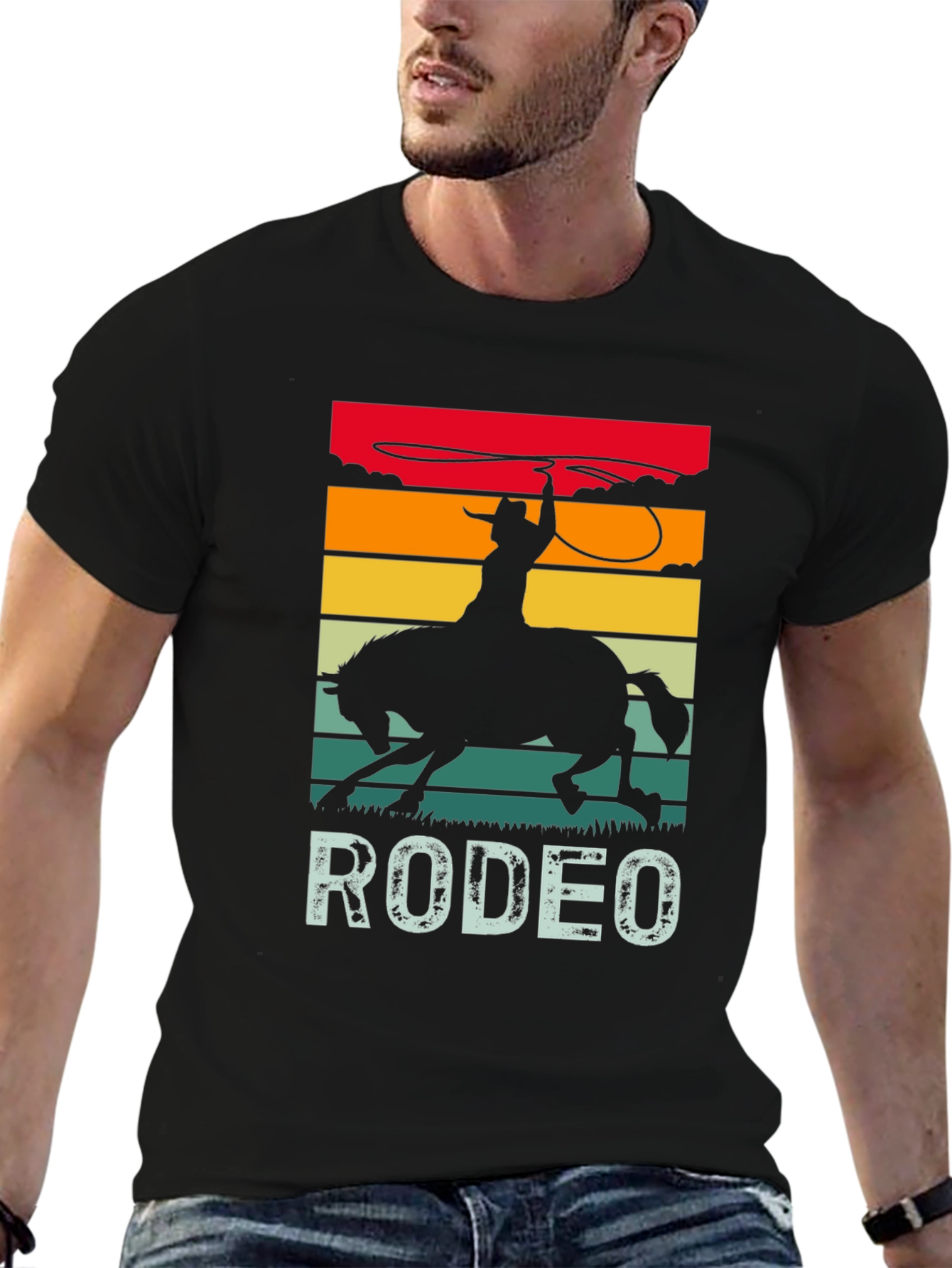 Rodeo Cowboy Graphic Tee