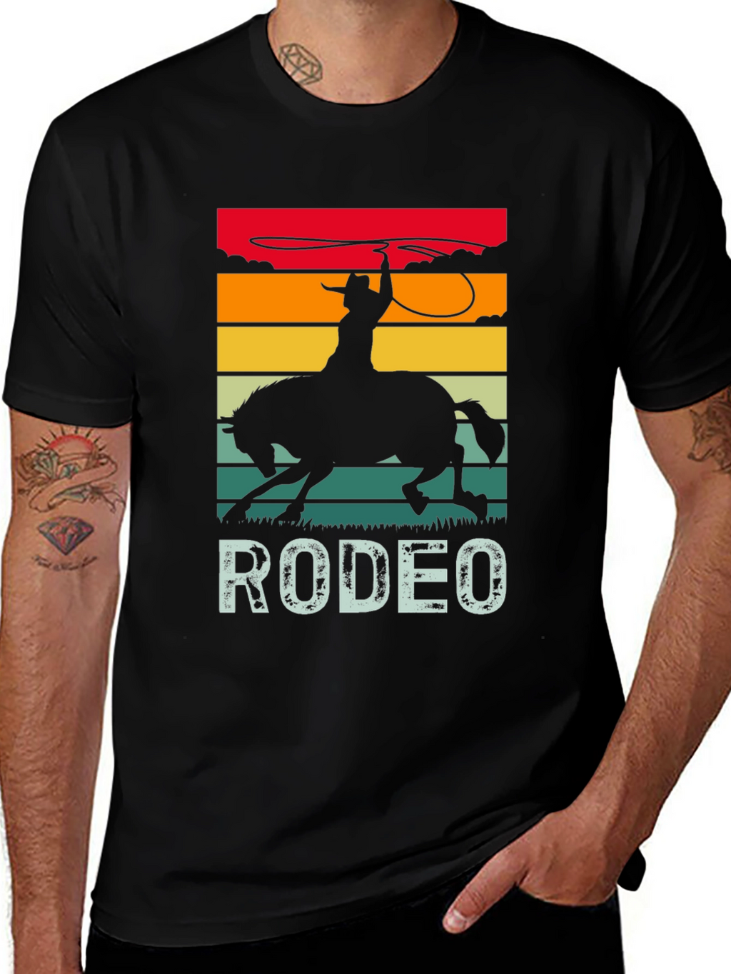 Rodeo Cowboy Graphic Tee