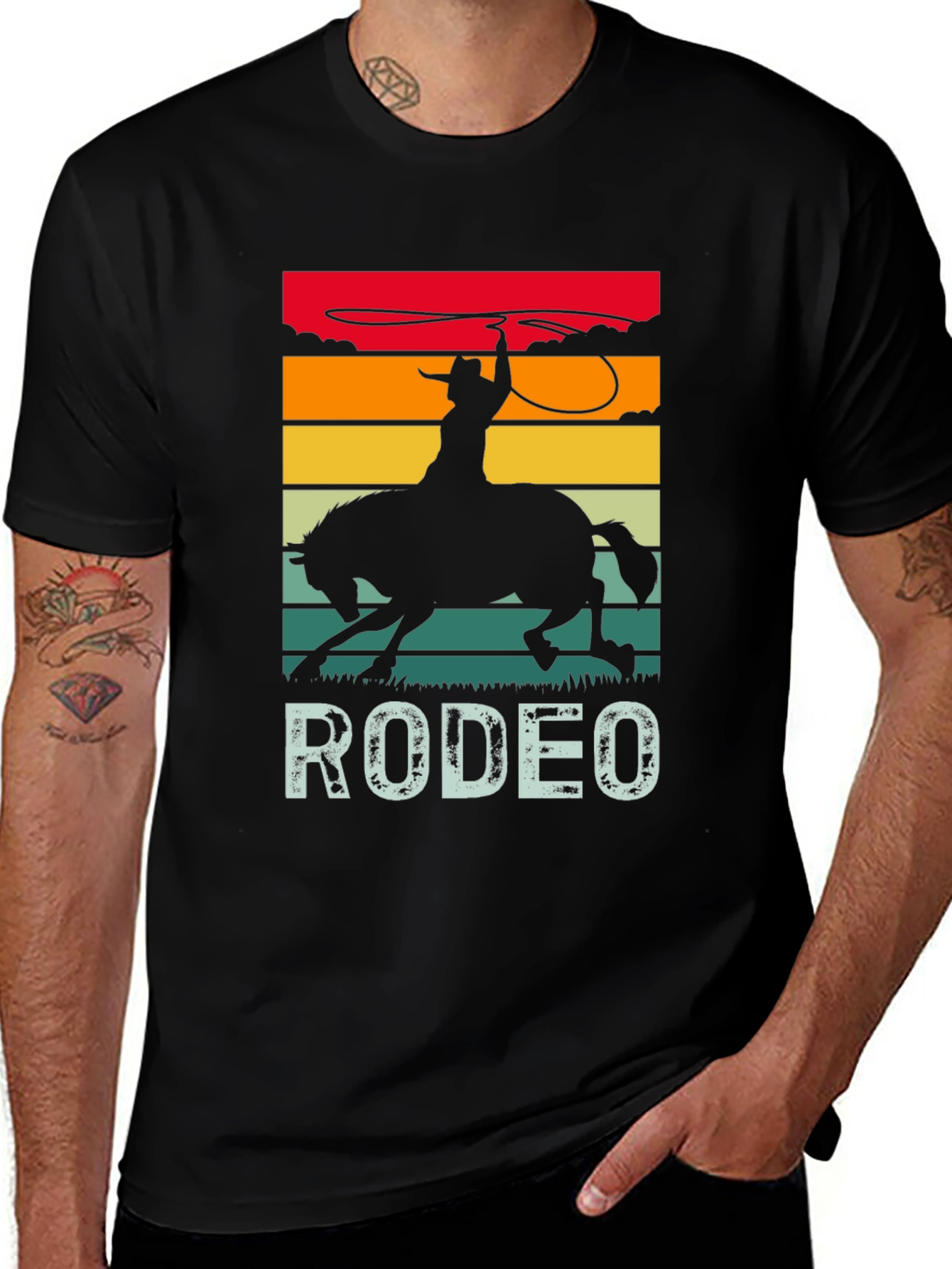 Rodeo Cowboy Graphic Tee