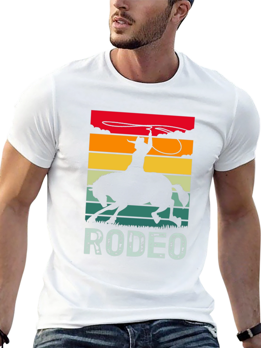 Rodeo Cowboy Graphic Tee