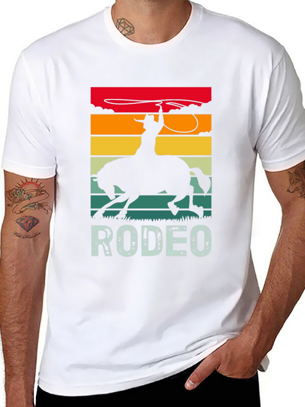 Rodeo Cowboy Graphic Tee