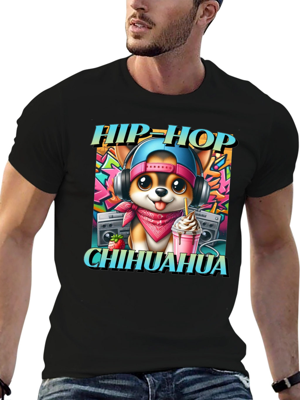 Hip Hop Chihuahua Tee