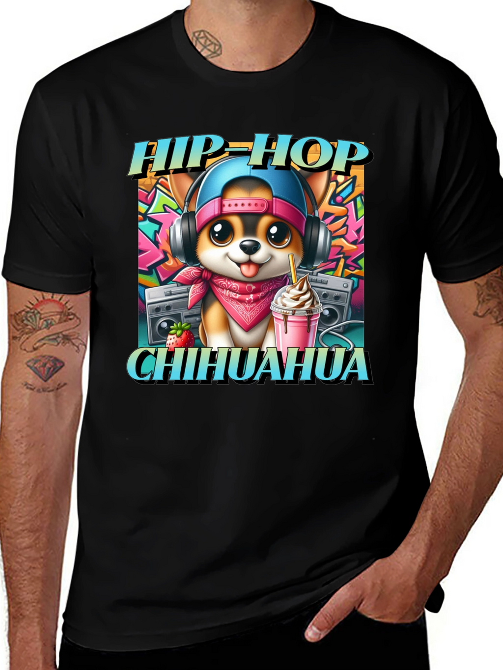 Hip Hop Chihuahua Tee