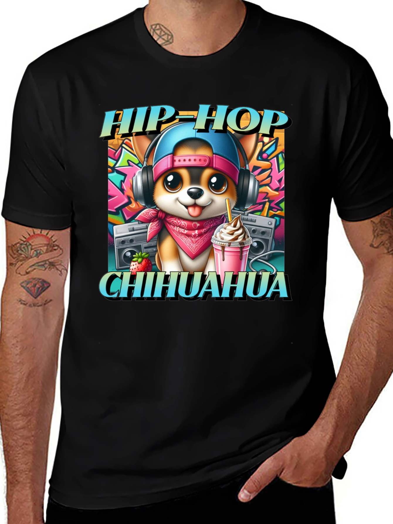 Hip Hop Chihuahua Tee