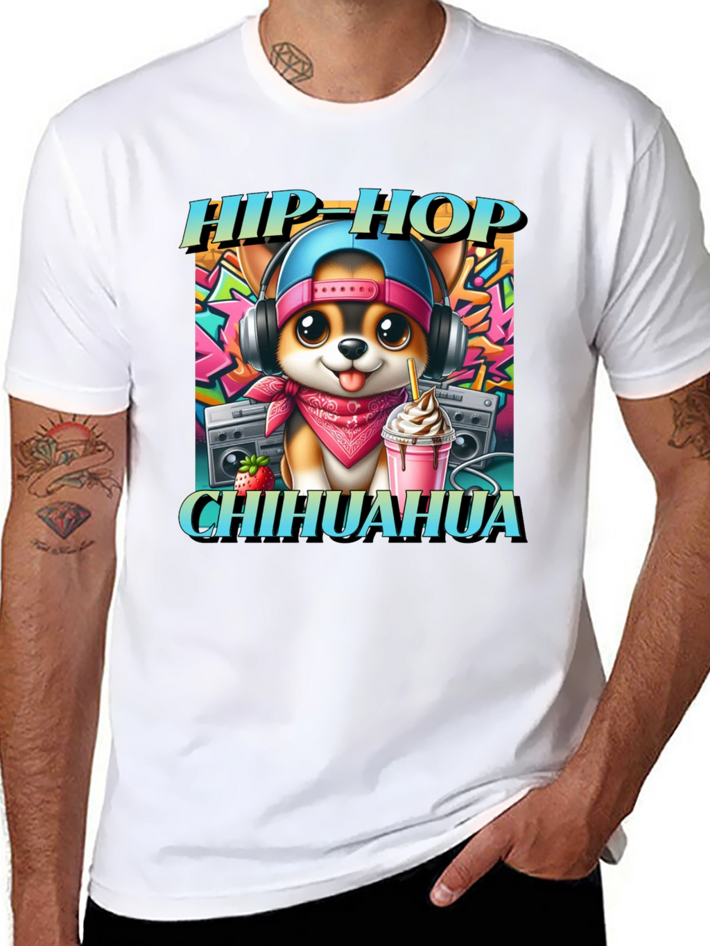 Hip Hop Chihuahua Tee