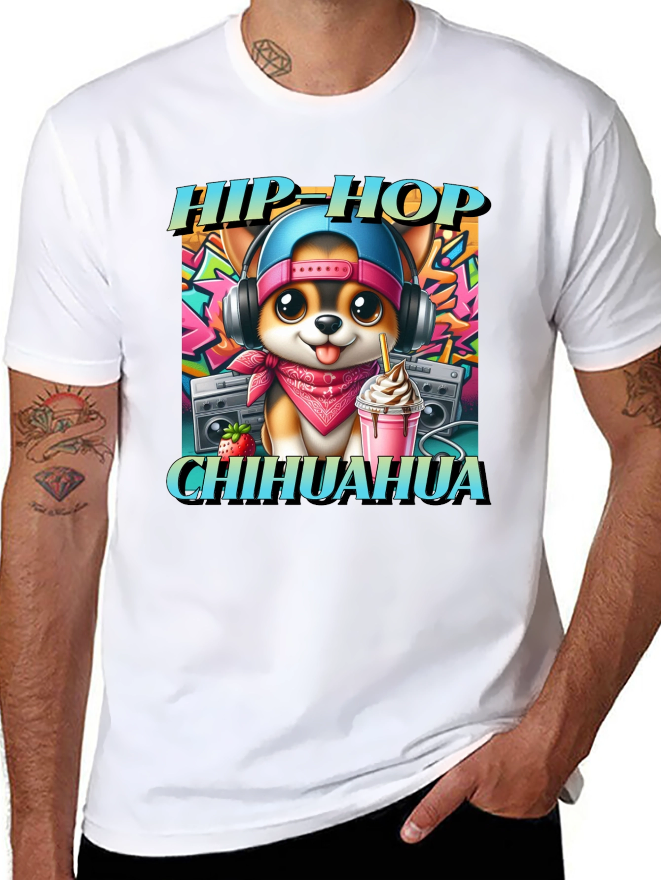 Hip Hop Chihuahua Tee