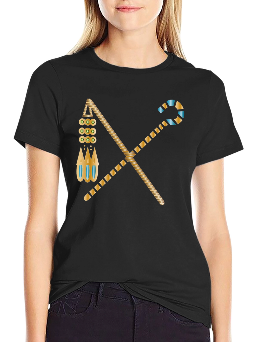 Egyptian Staff & Crook Graphic Tee