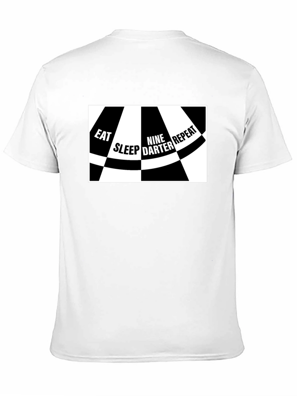 Eat Sleep Nine Darter Repeat Black T-Shirt
