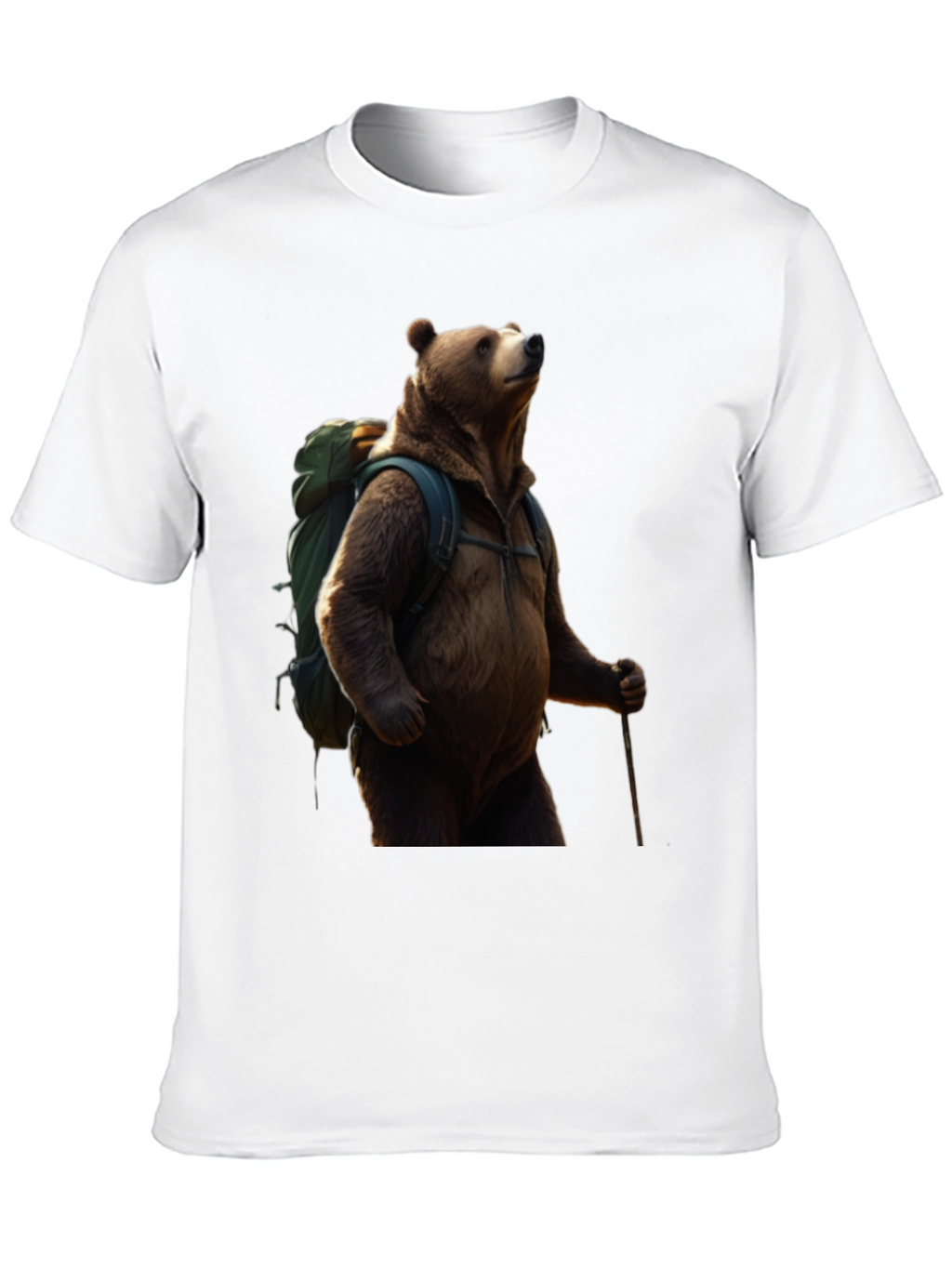 Bear Hiking T-Shirt - Adventure Ready Apparel