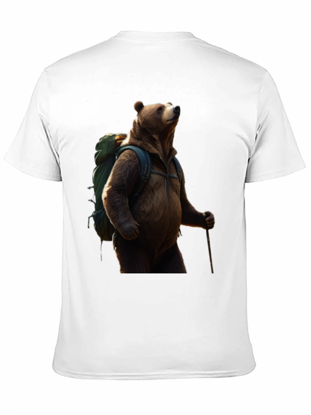 Bear Hiking T-Shirt - Adventure Ready Apparel