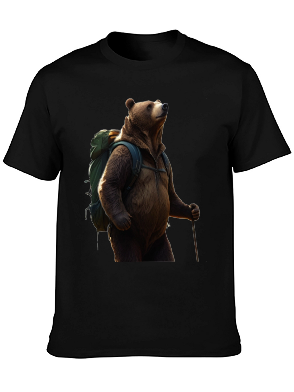 Bear Hiking T-Shirt - Adventure Ready Apparel