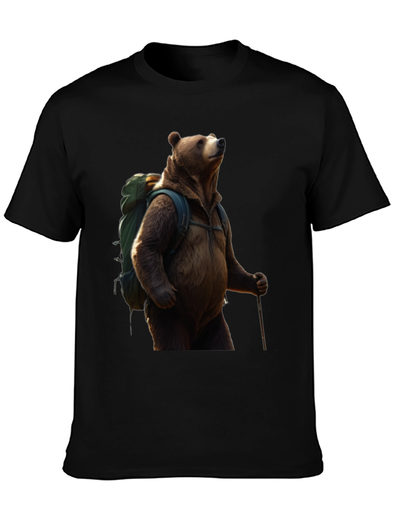 Bear Hiking T-Shirt - Adventure Ready Apparel