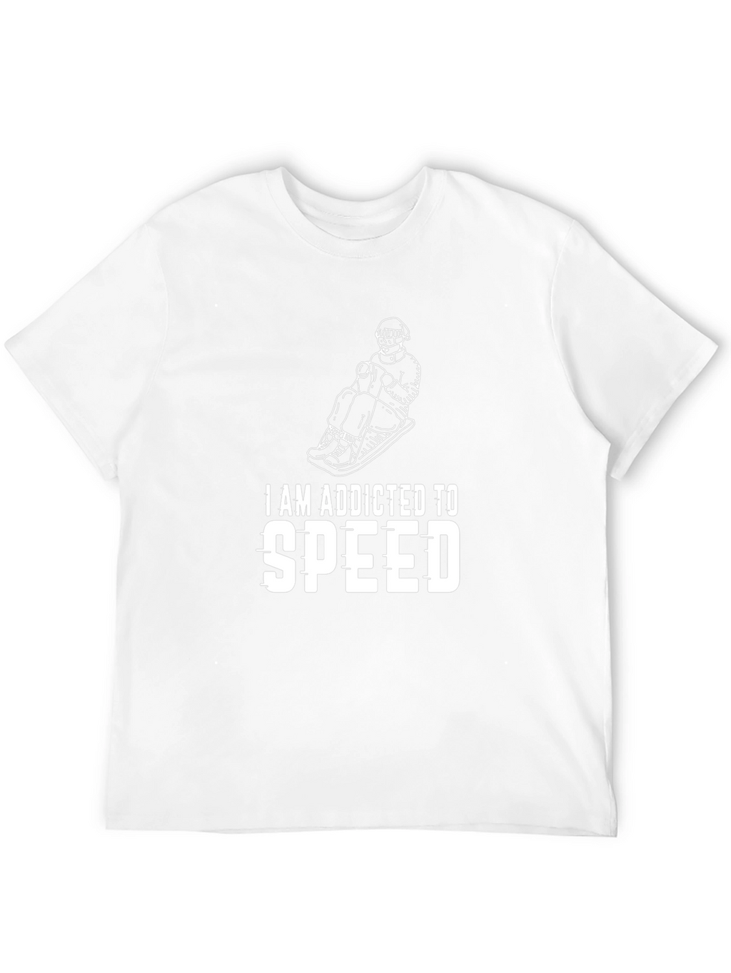 Addicted to Speed Black T-Shirt
