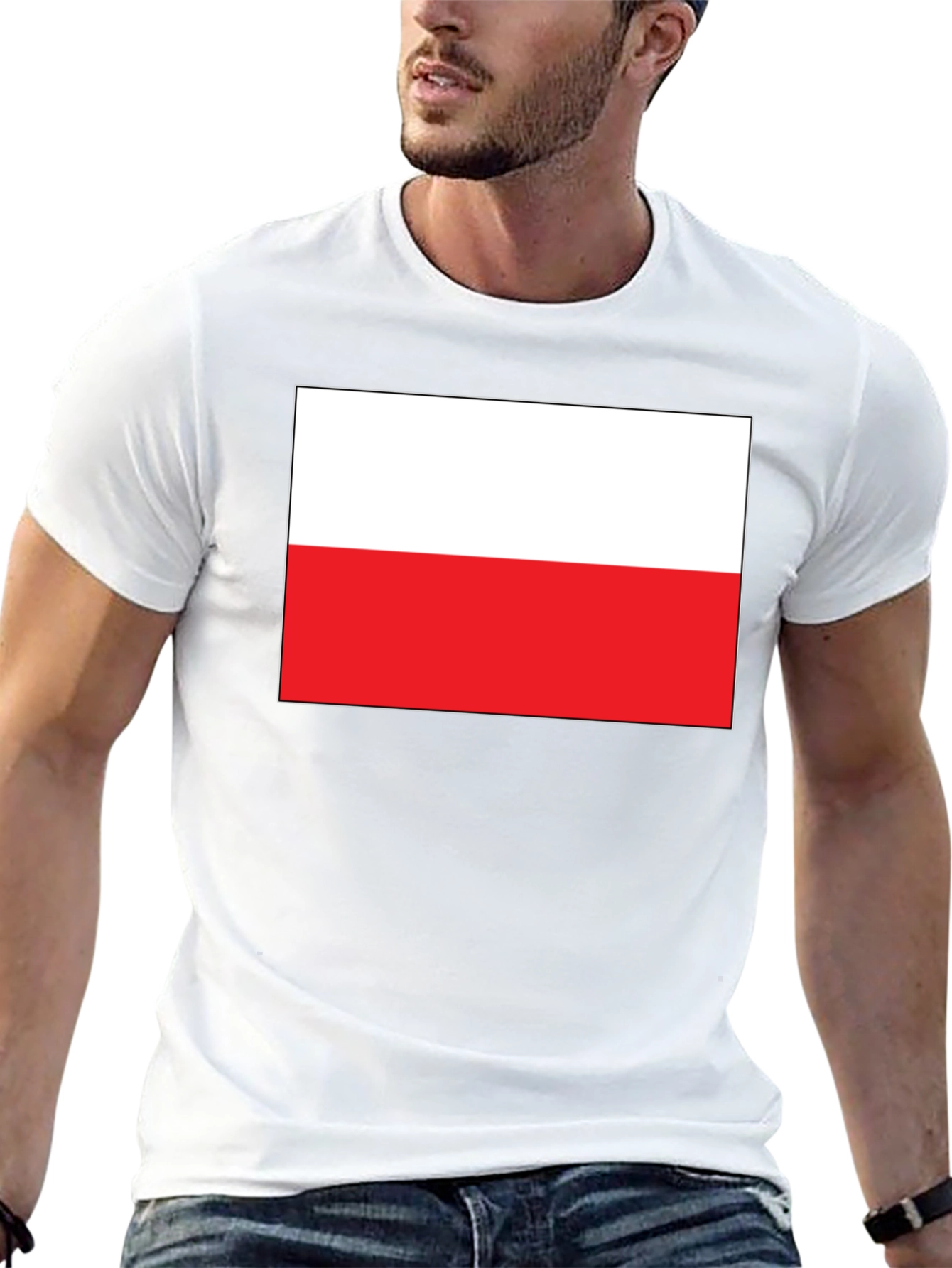 Poland Flag T-Shirt - National Pride Tee