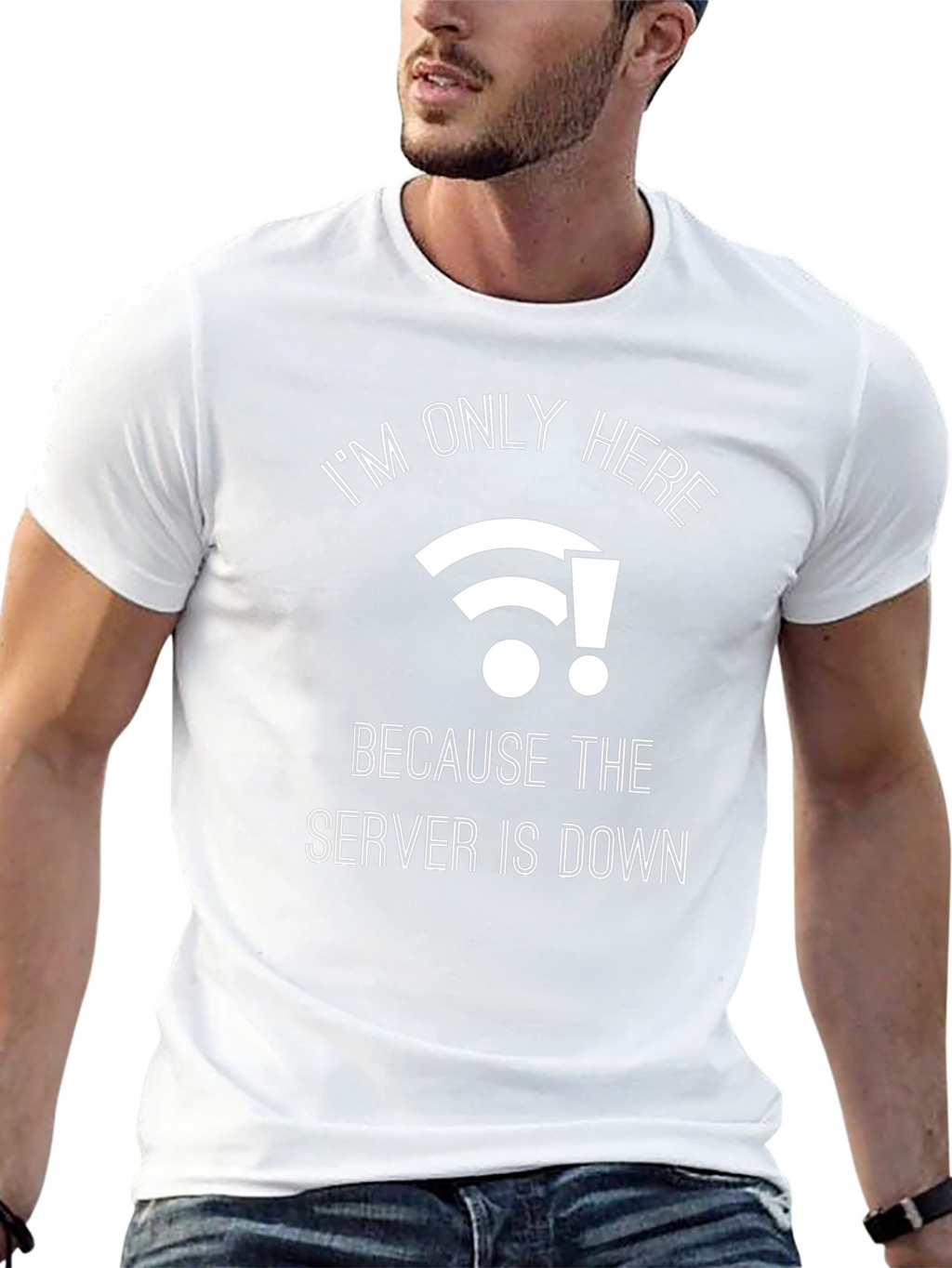 Server Down? T-Shirt - Funny IT Professional Tee
