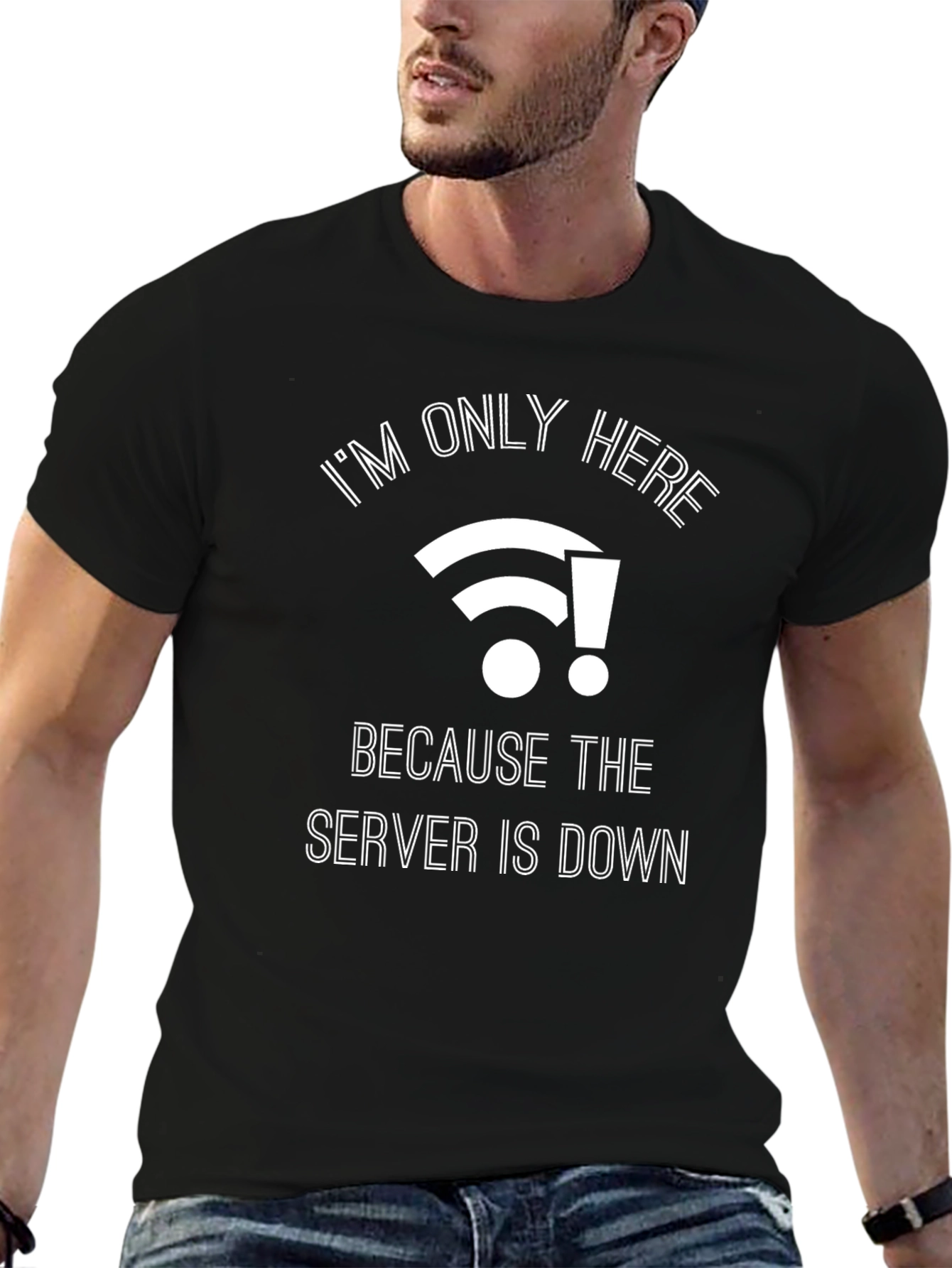 Server Down? T-Shirt - Funny IT Professional Tee