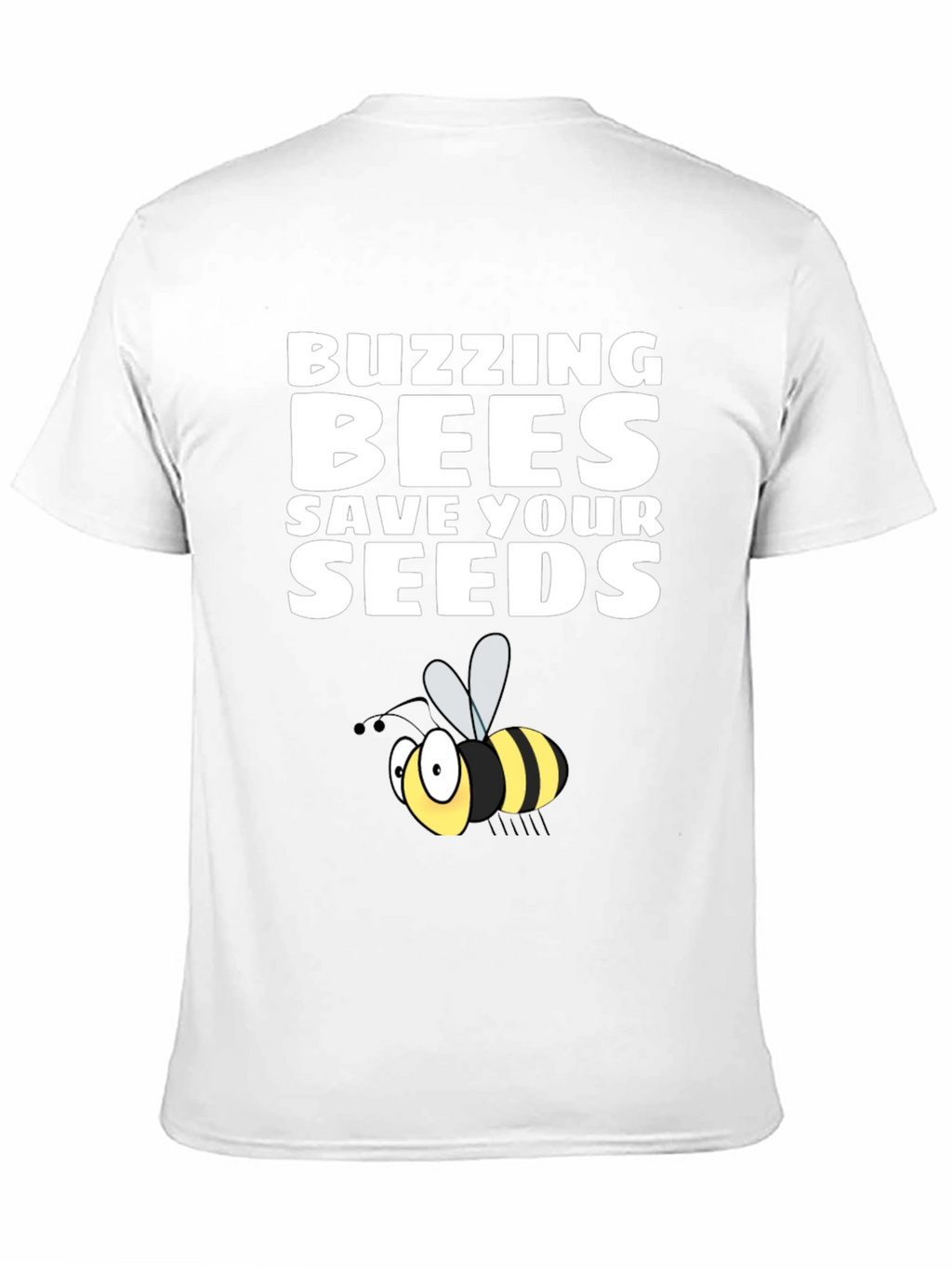Buzzing Bees Save Your Seeds Graphic Tee