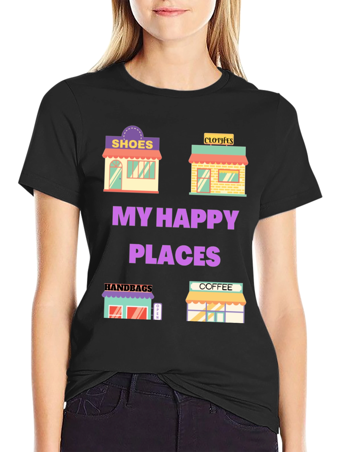 My Happy Places T-Shirt - Shop Lover