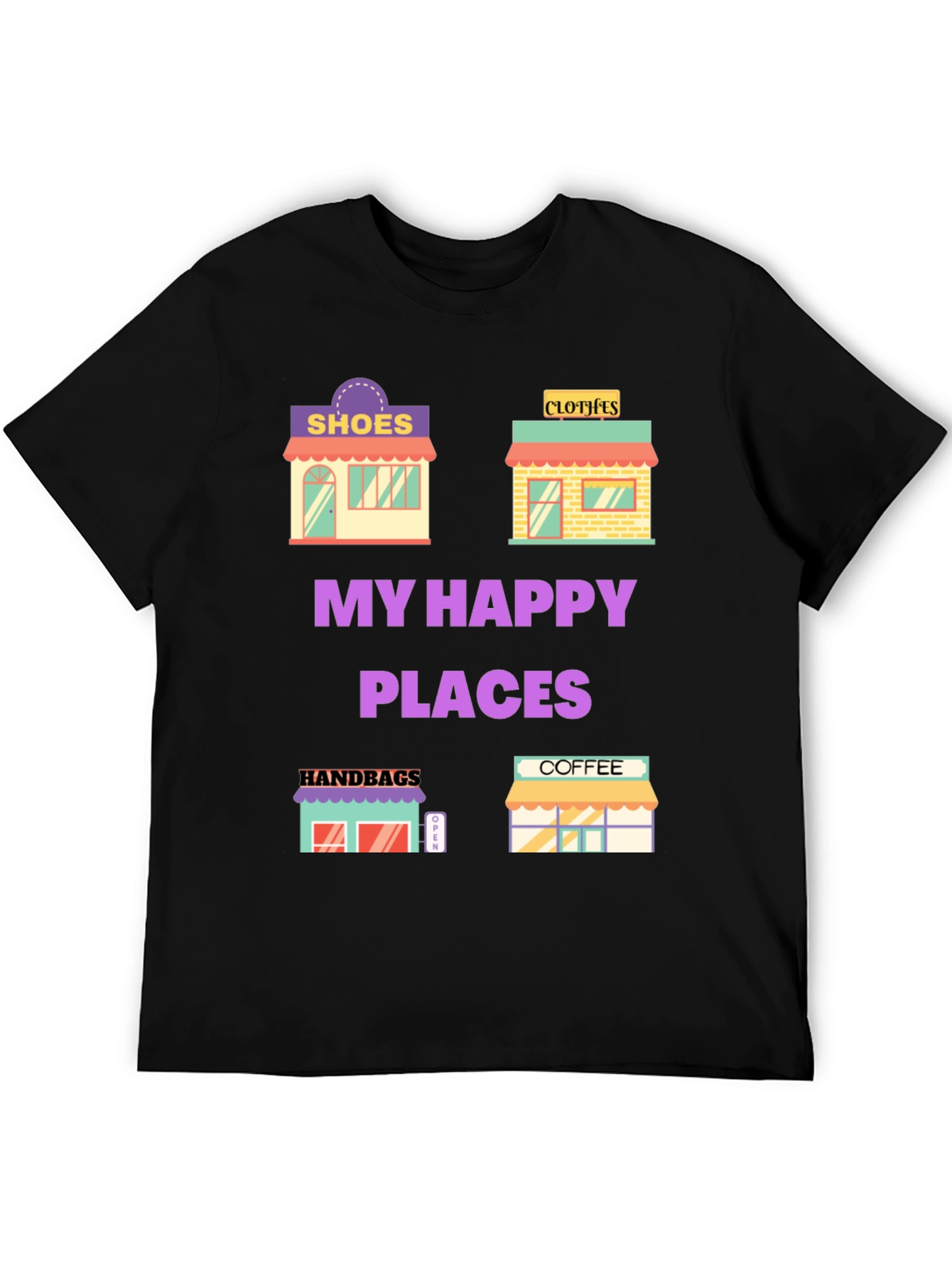 My Happy Places T-Shirt - Shop Lover